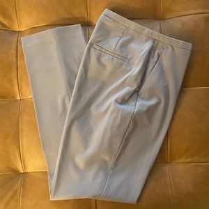 H&M Women High Waist Pants Dress Slacks Pants Light Gray Size 6 Pre Loved